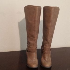 Danette Rampage brown high boots